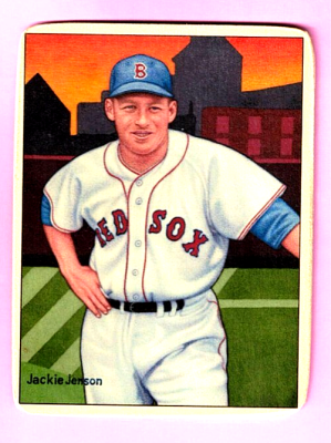 Picture, Helmar Brewing, Helmar This Great Game Card # 75, Jackie Jensen, Arm leading outside frame, Boston Red Sox
